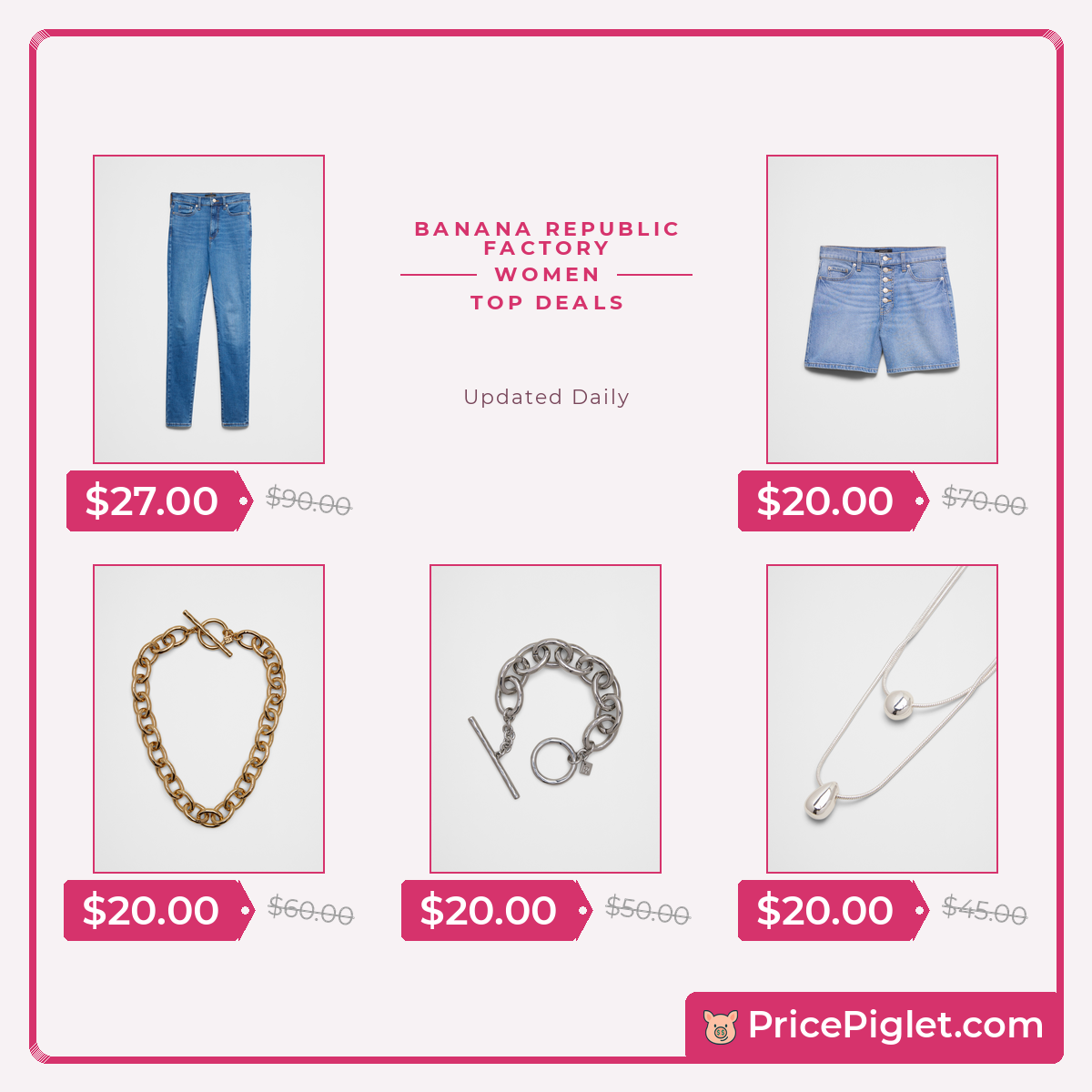 Banana Republic Factory Women's Picks from the Sale Today
