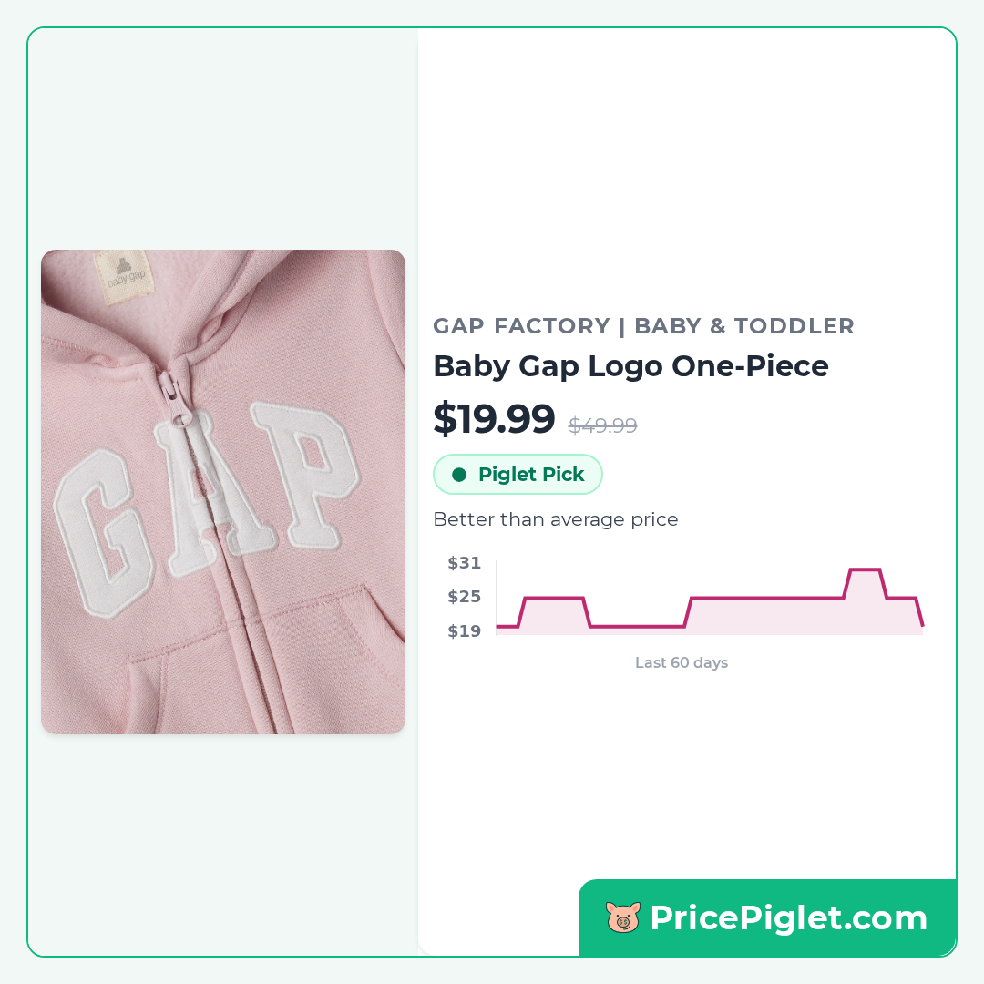 Baby Gap Logo One-Piece