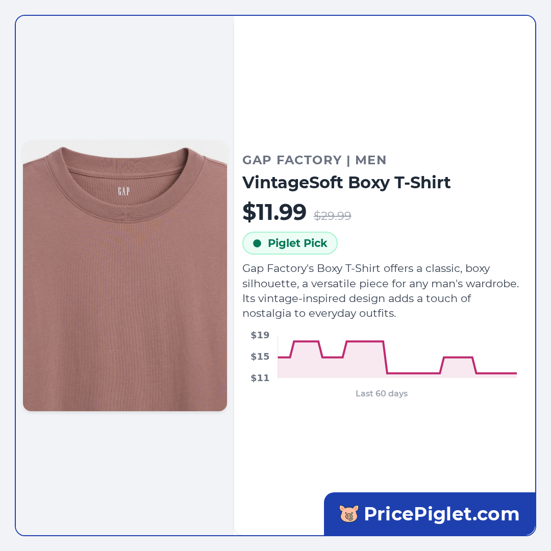 VintageSoft Boxy T-Shirt