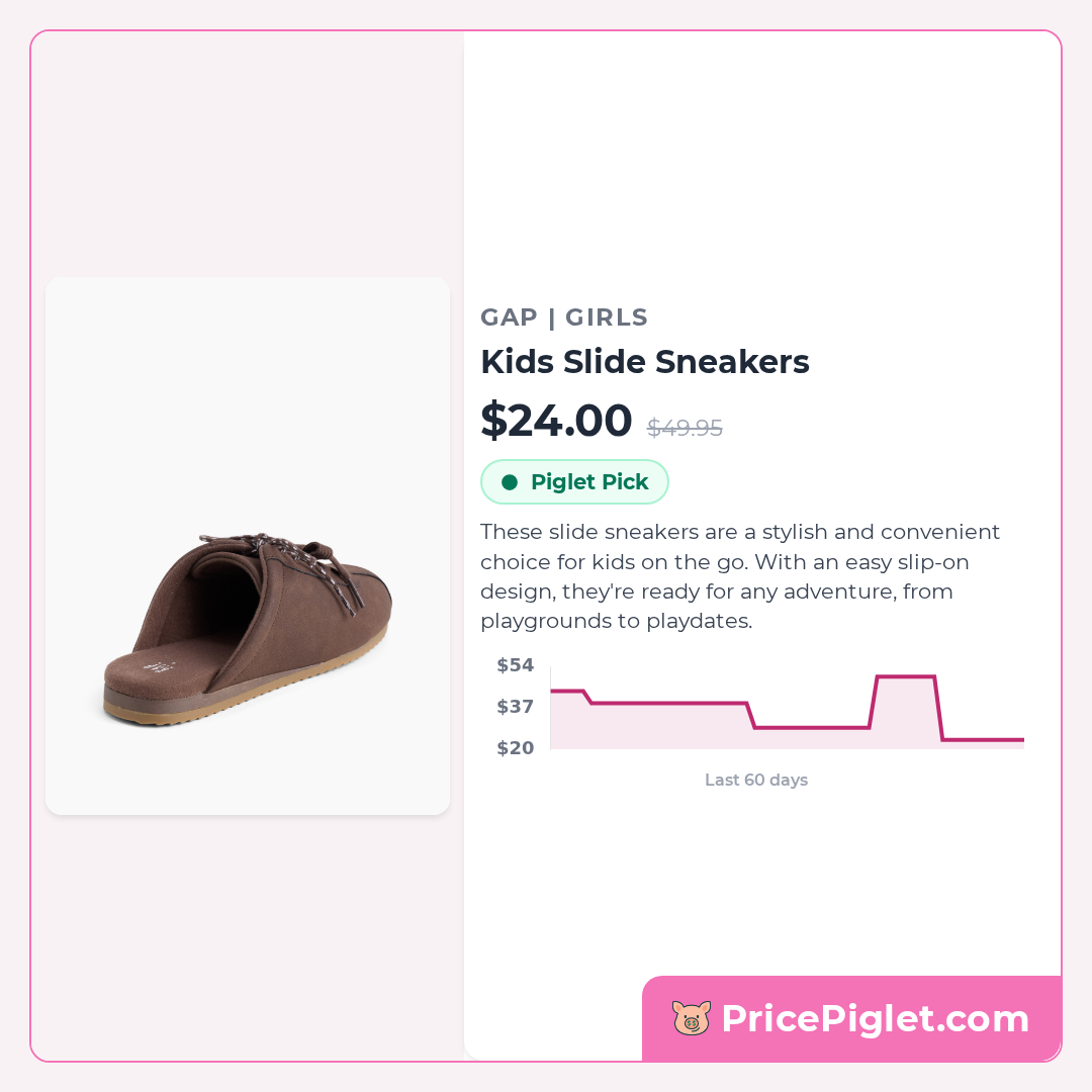 Kids Slide Sneakers