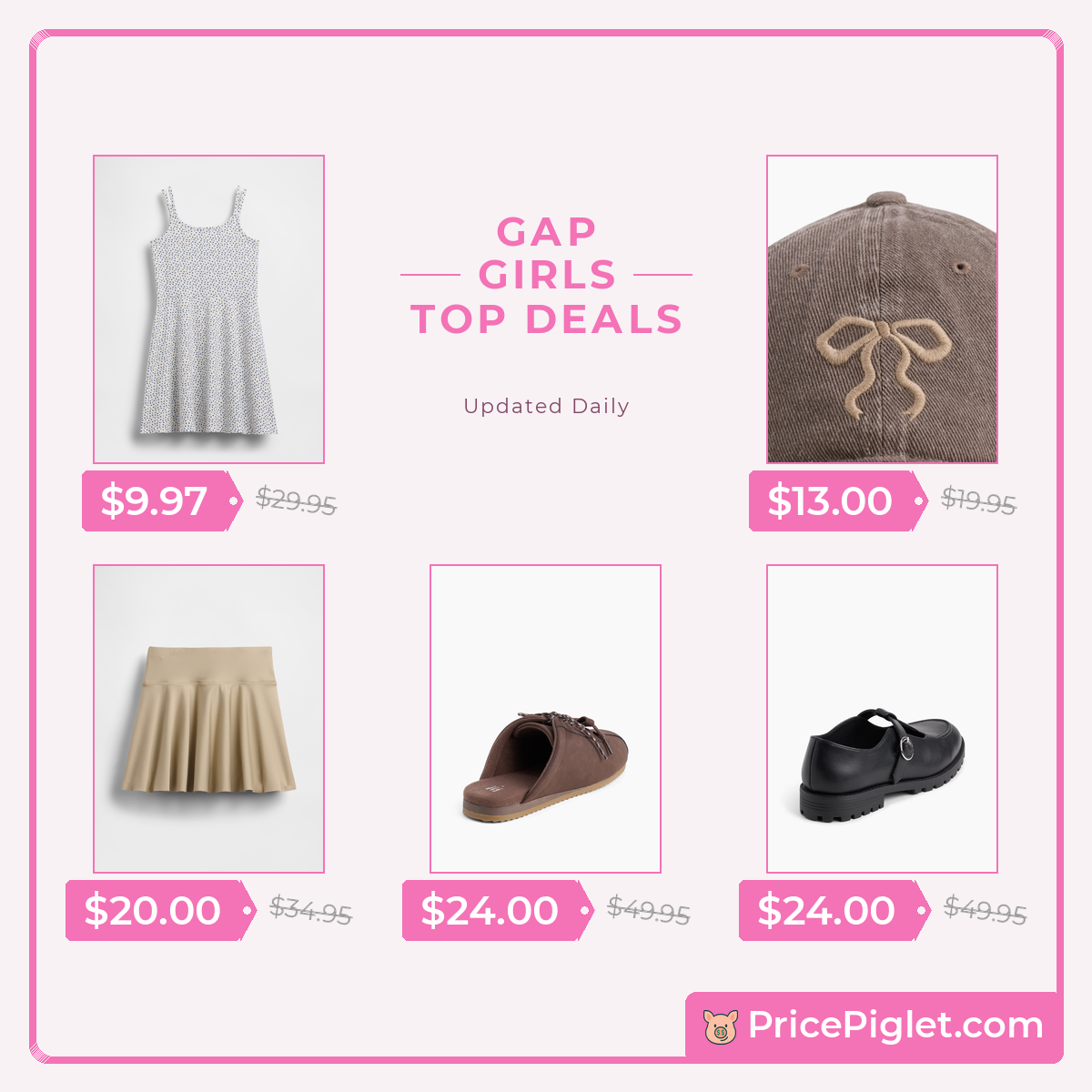 A Look at Girls' Picks at Gap Today