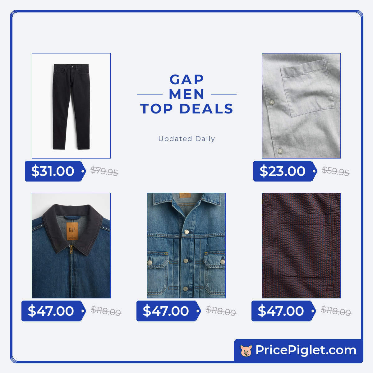 A Look at Men's Picks at Gap Today
