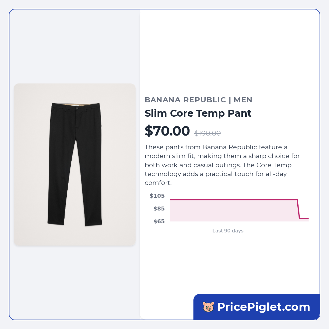 Slim Core Temp Pant