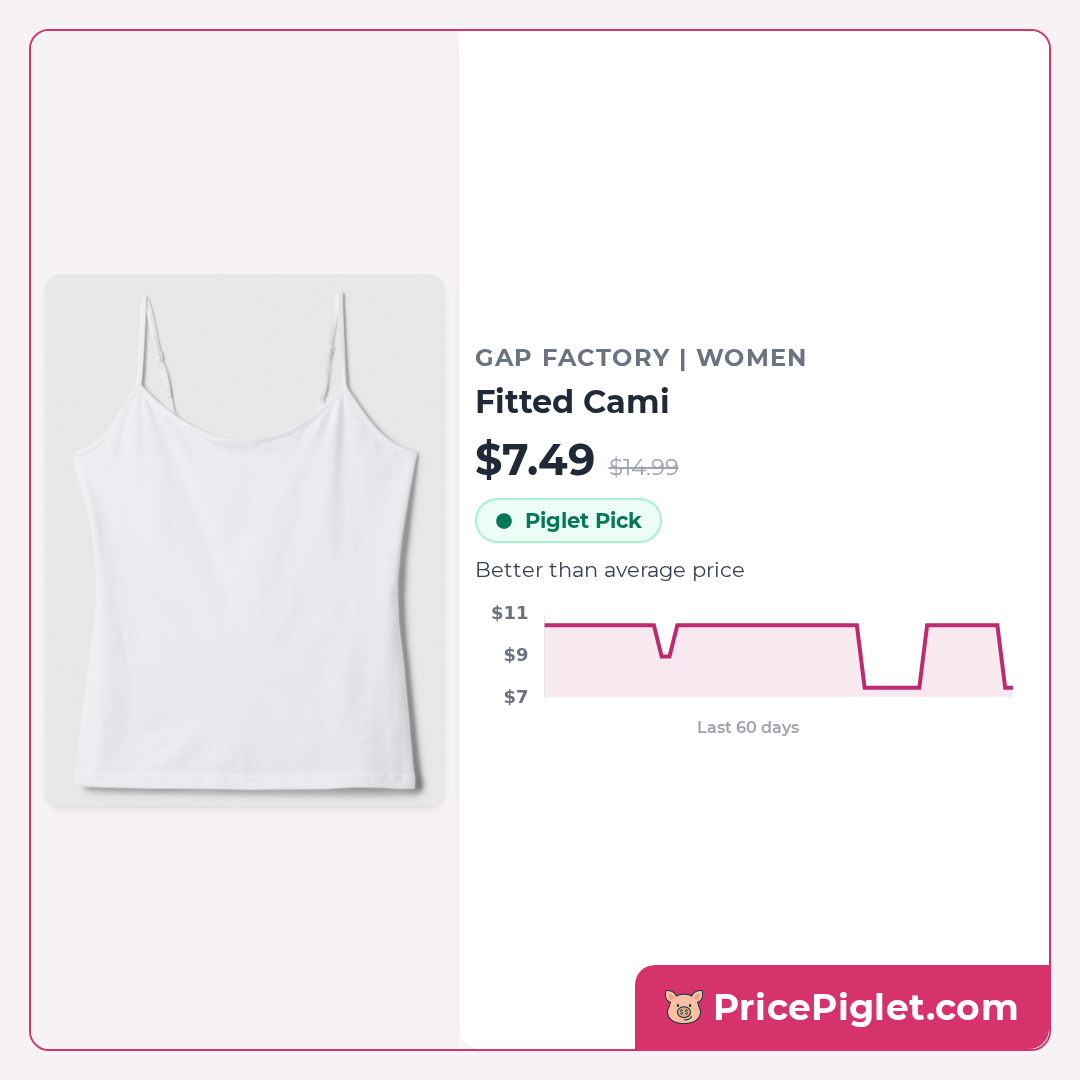 Fitted Cami