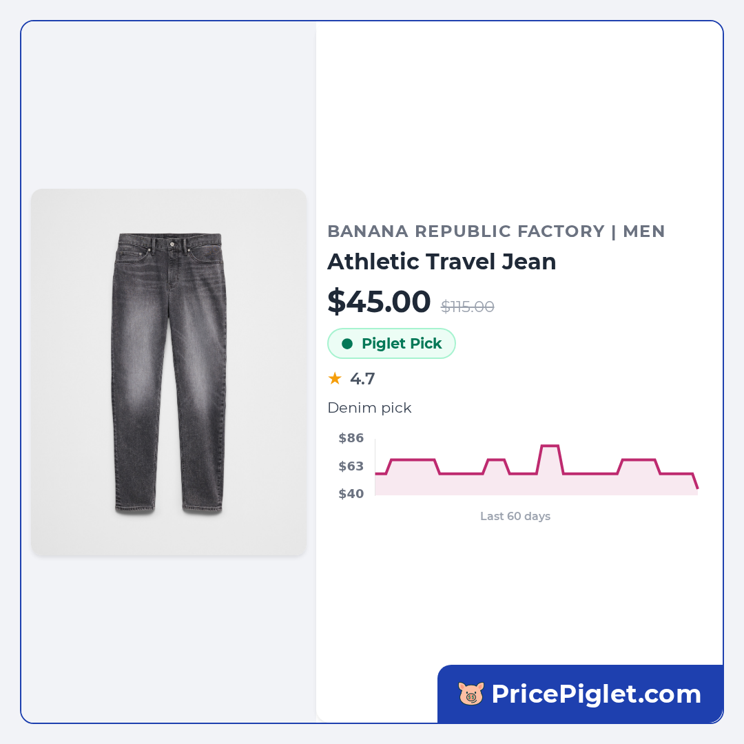 Athletic Travel Jean