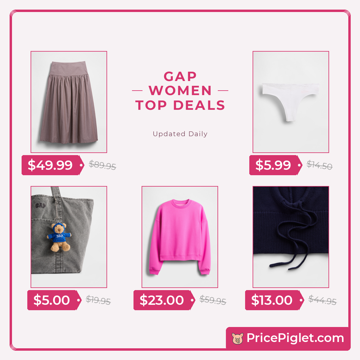 Women's Deals at Gap Today
