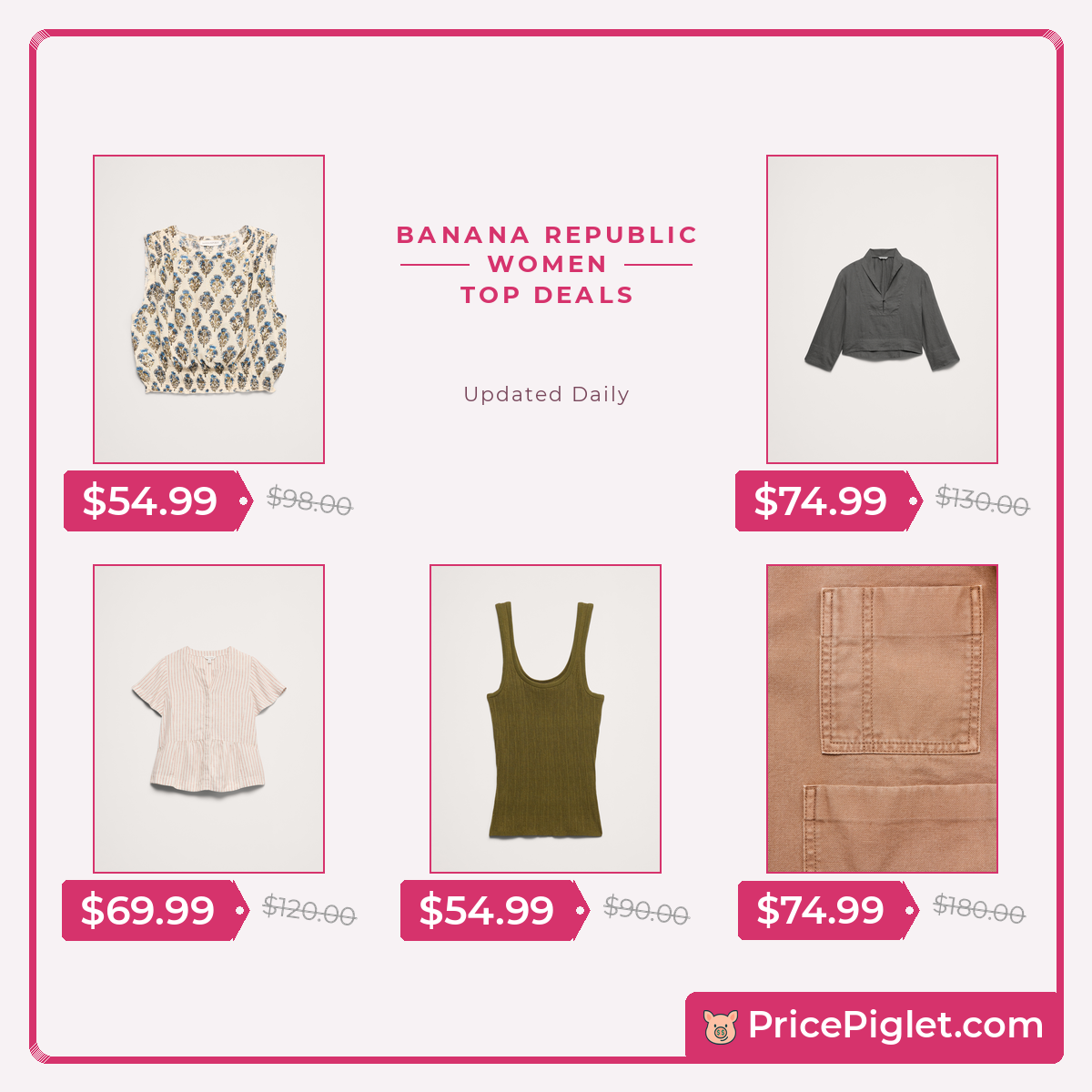 A Few Women's Picks at Banana Republic Today