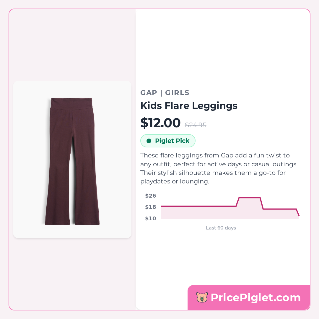 Kids Flare Leggings
