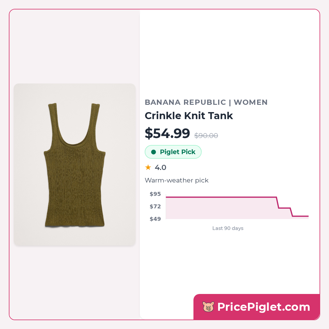 Crinkle Knit Tank