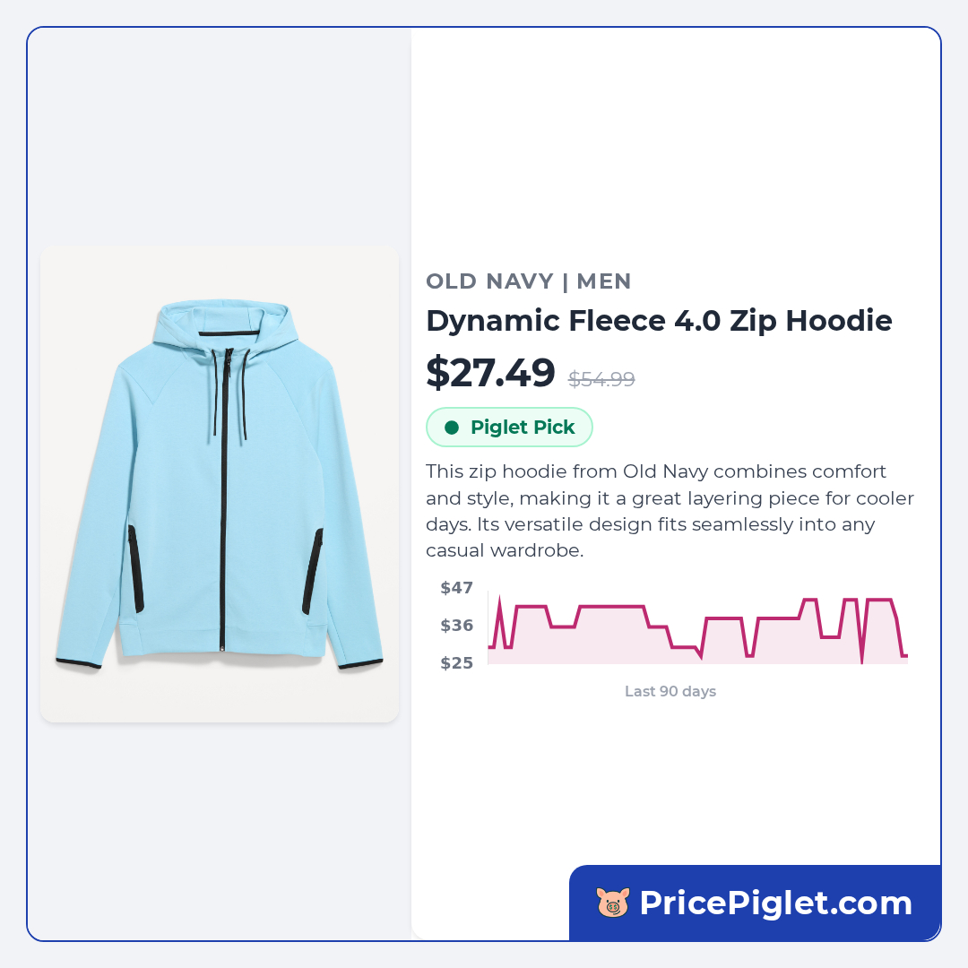 Dynamic Fleece 4.0 Zip Hoodie