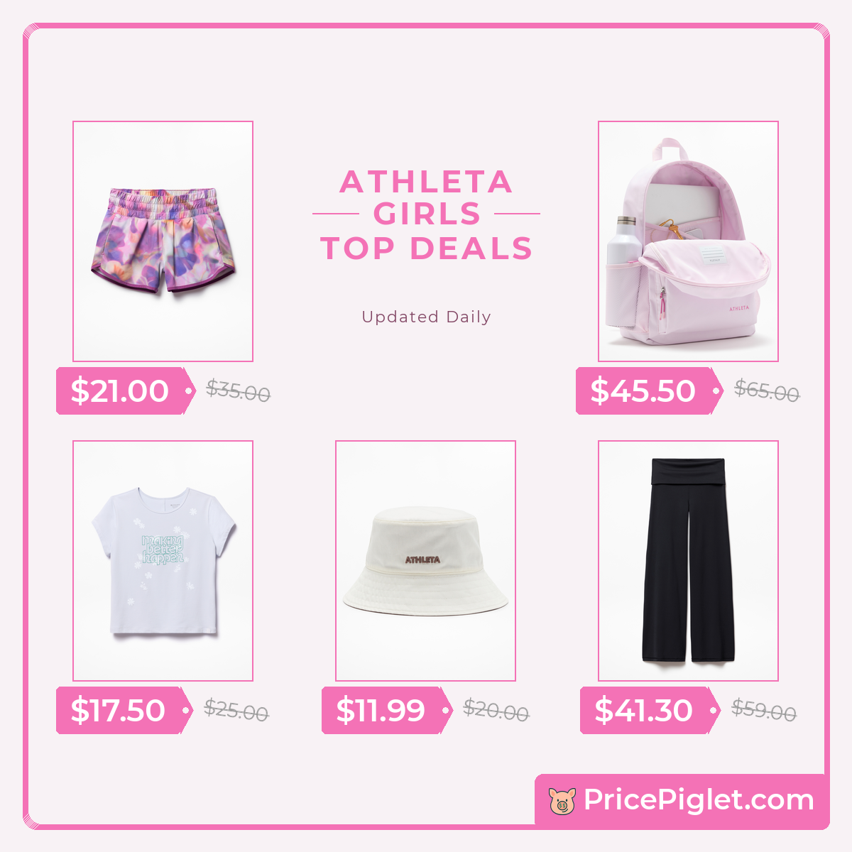A Few Girls' Picks at Athleta Today
