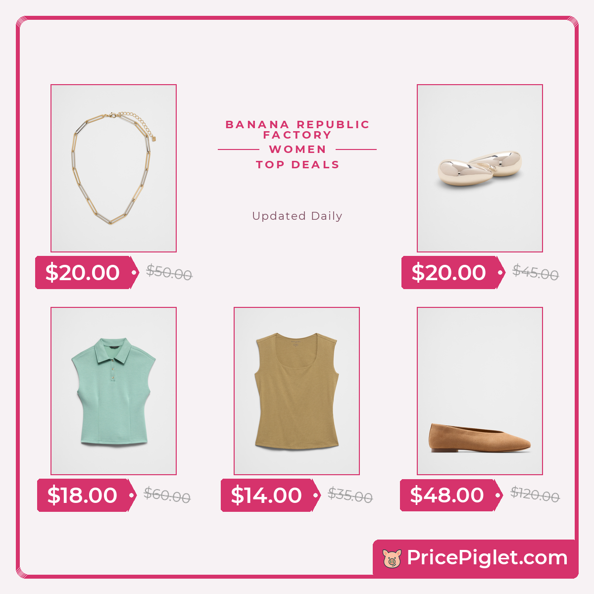 Banana Republic Factory Women's Picks from the Sale Today
