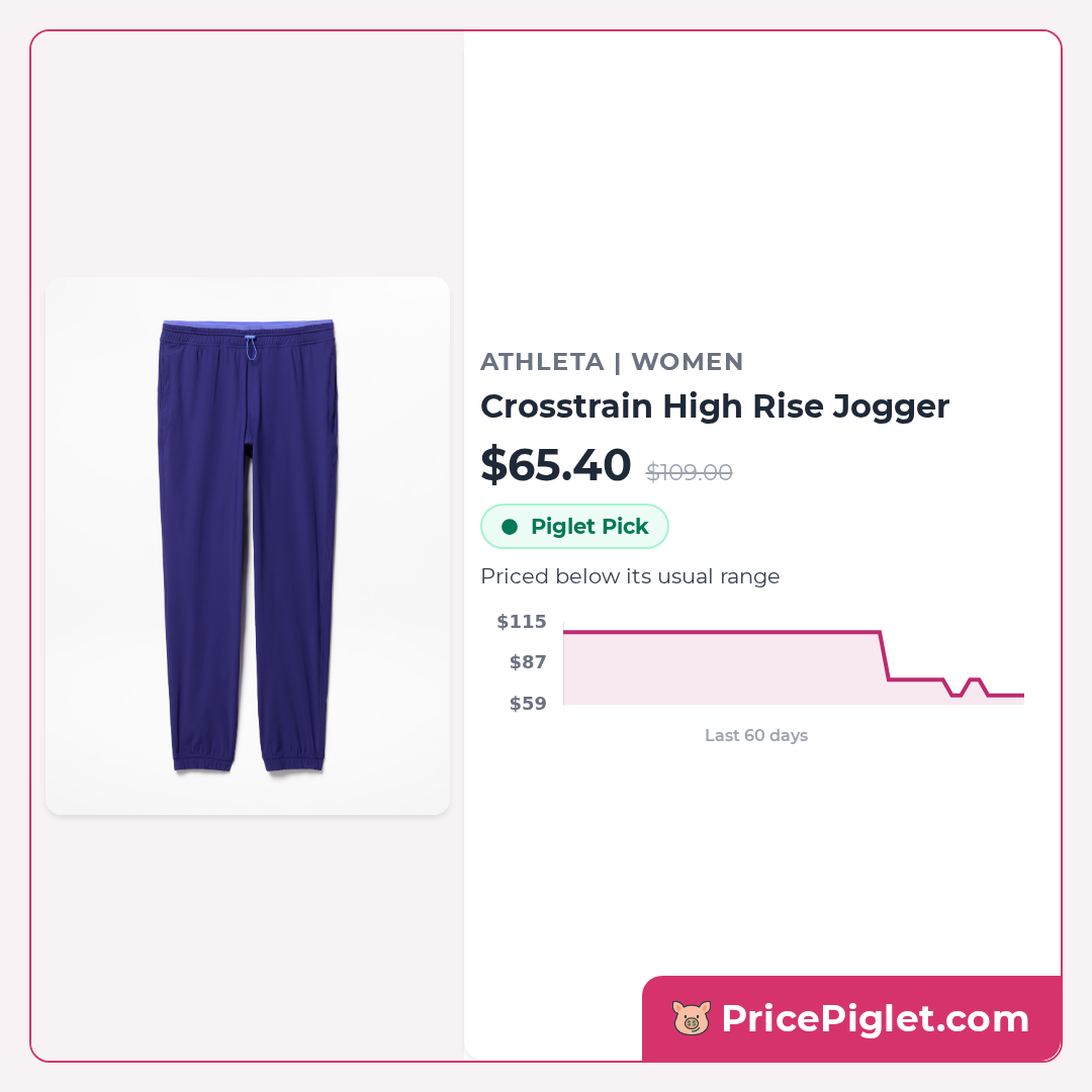 Crosstrain High Rise Jogger