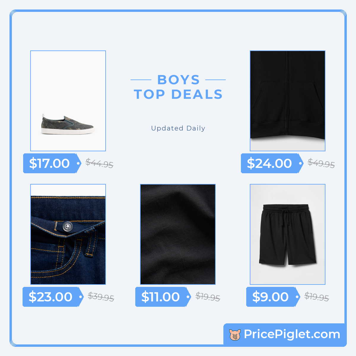 A Look at Boys' Picks Across Every Store Today