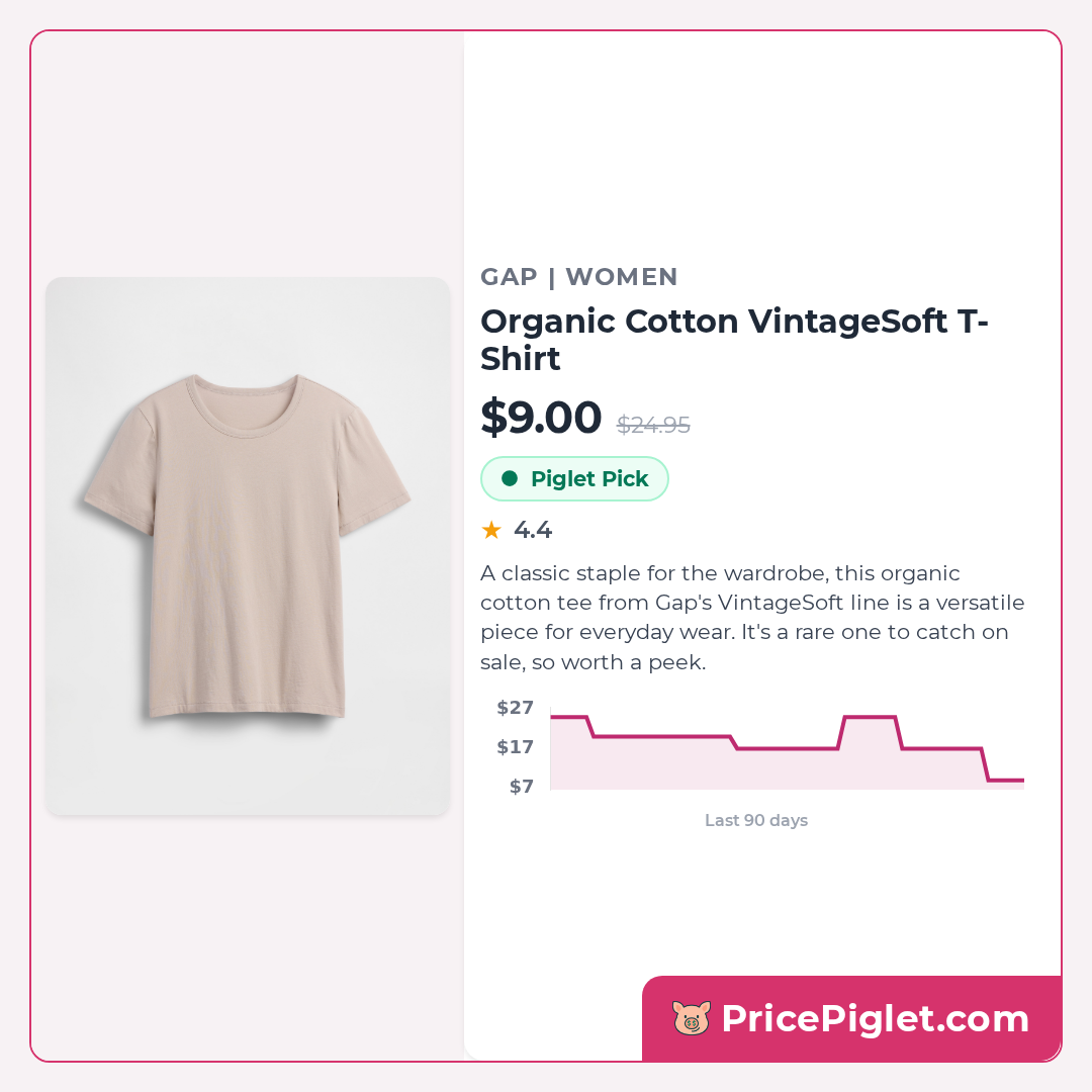 Organic Cotton VintageSoft T-Shirt