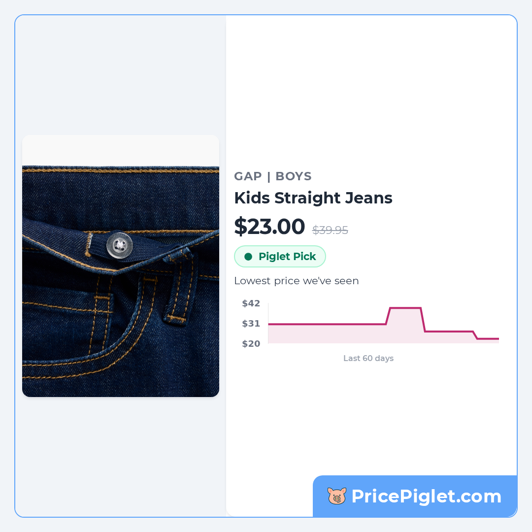 Kids Straight Jeans