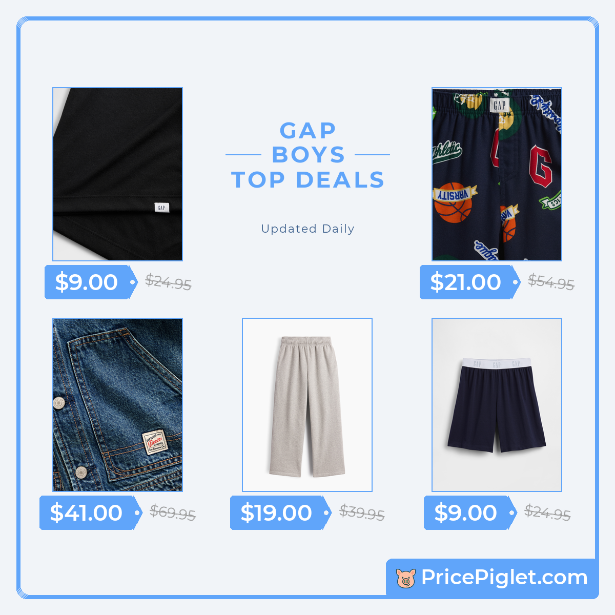 A Look at Boys' Picks at Gap Today