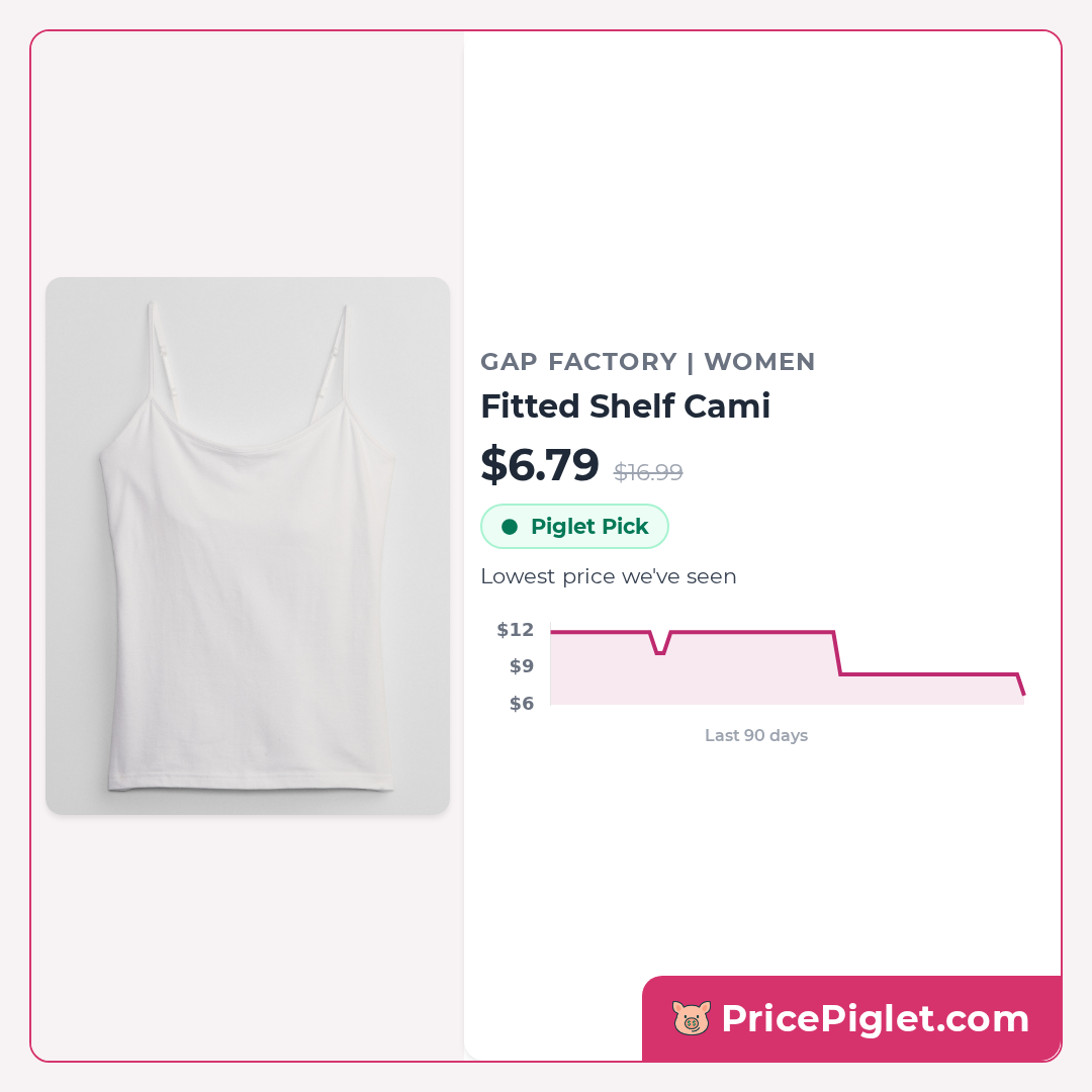 Fitted Shelf Cami