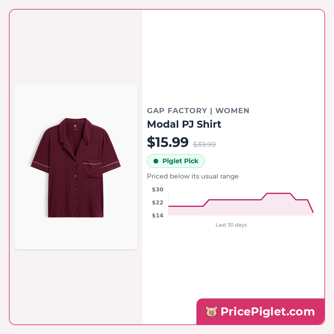 Modal PJ Shirt