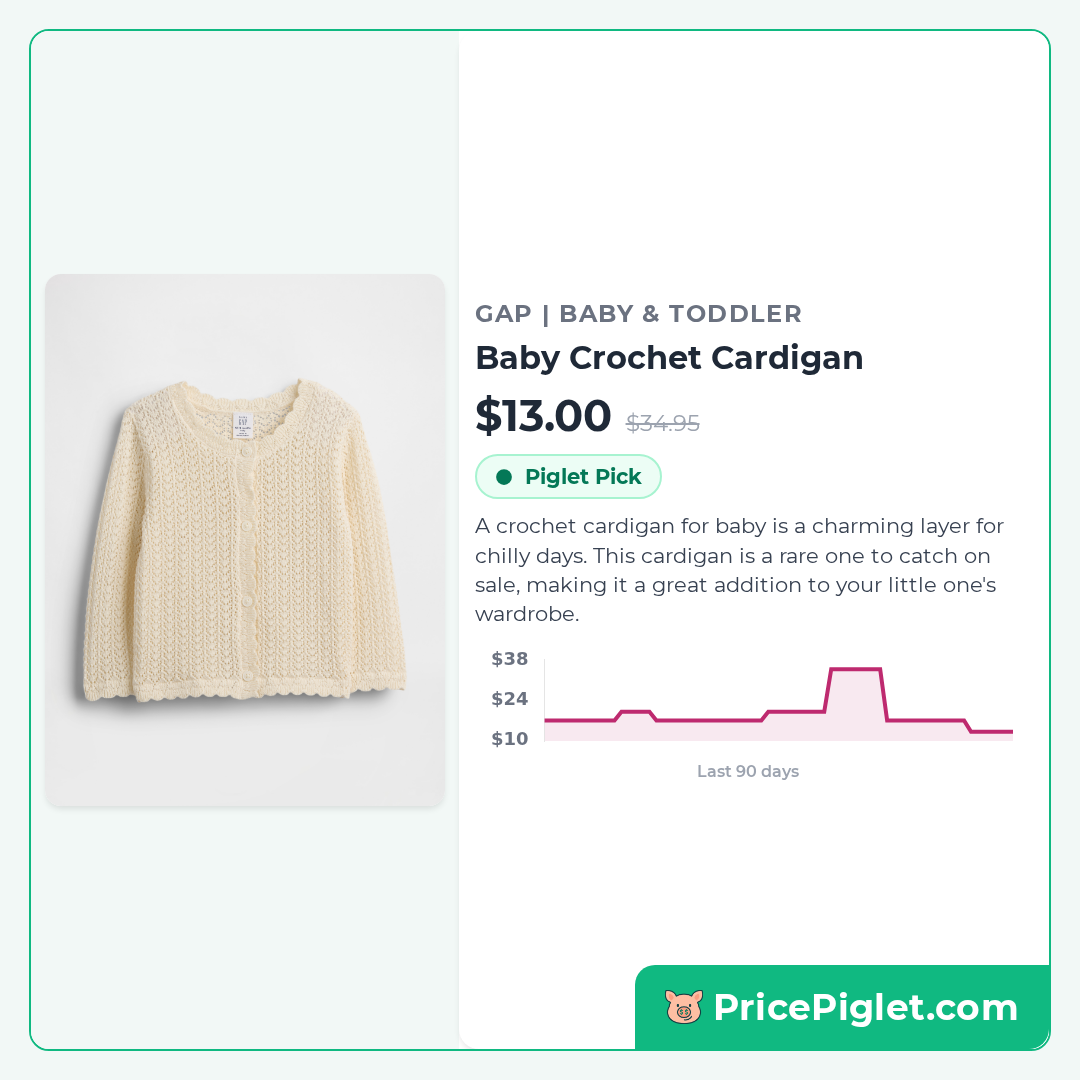 Baby Crochet Cardigan