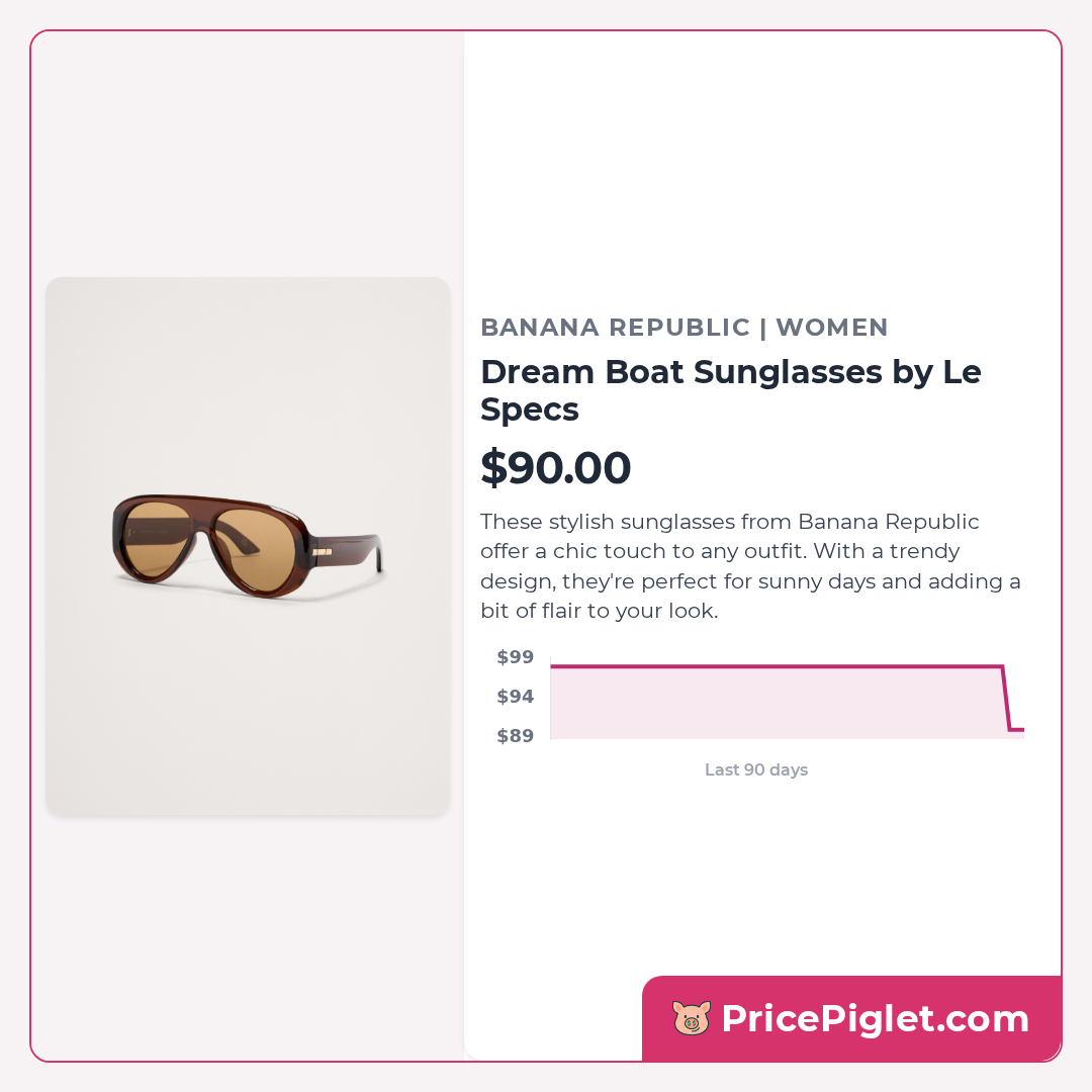 Dream Boat Sunglasses by Le Specs