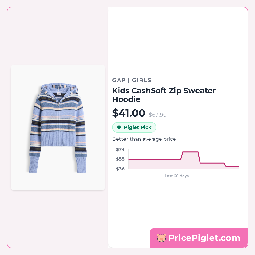 Kids CashSoft Zip Sweater Hoodie