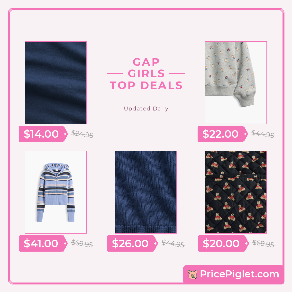 Girls' Deals at Gap Today
