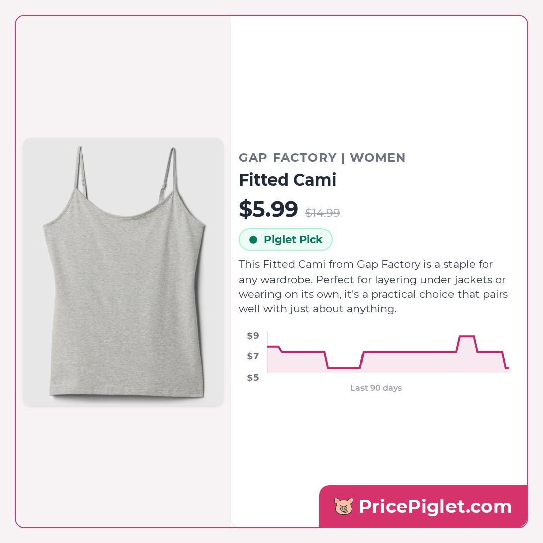 Fitted Cami