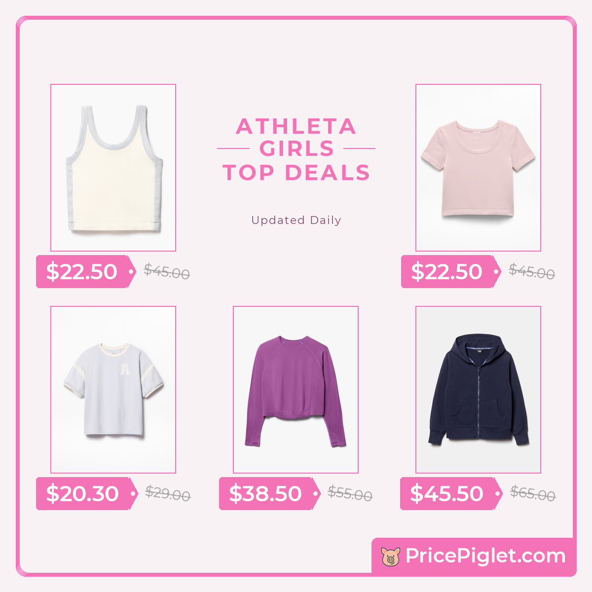A Few Girls' Picks at Athleta Today