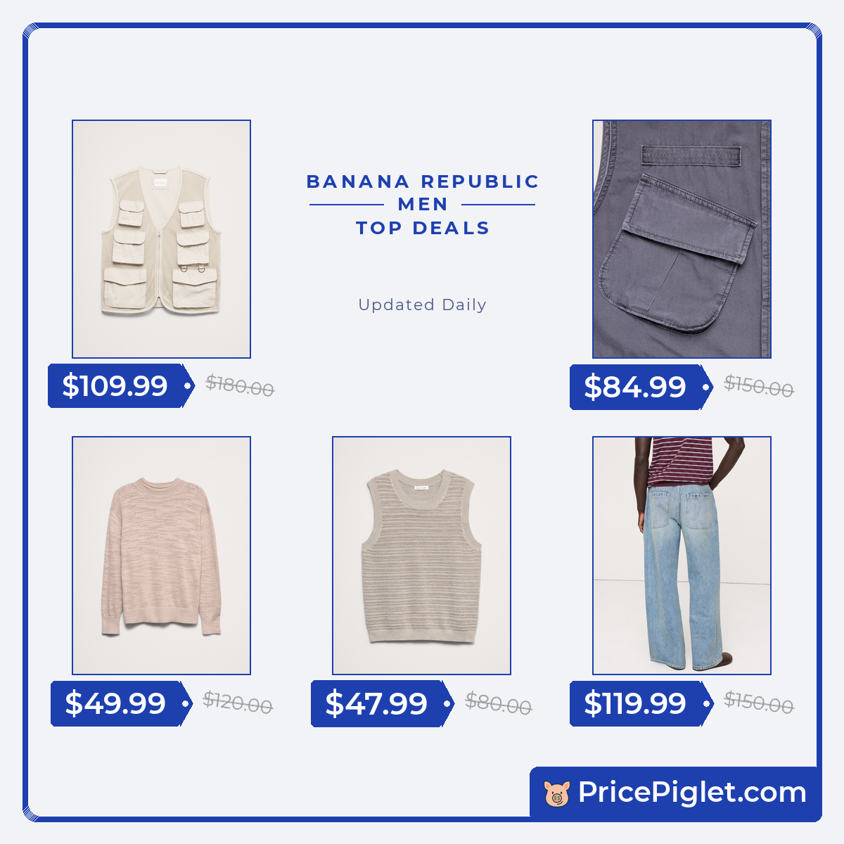 Banana Republic Men's Sale Has a Few Good Finds Today