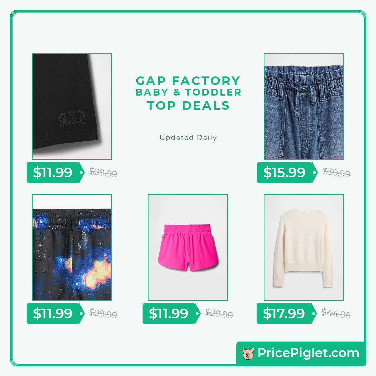 Best Baby & Toddler Deals at Gap Factory Today