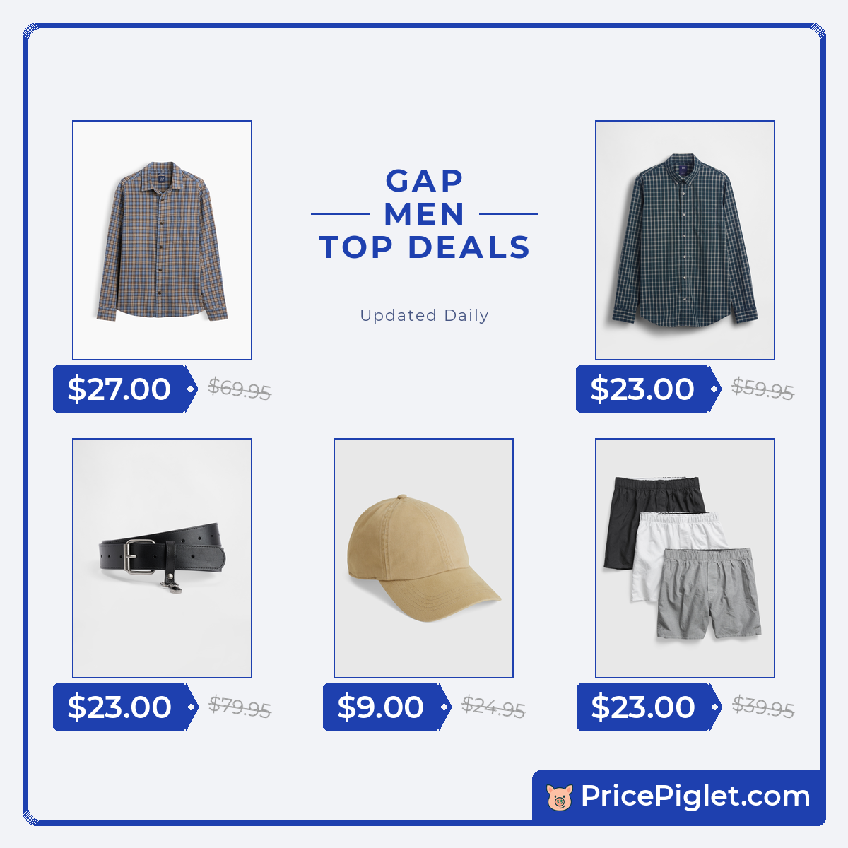 A Look at Men's Picks at Gap Today