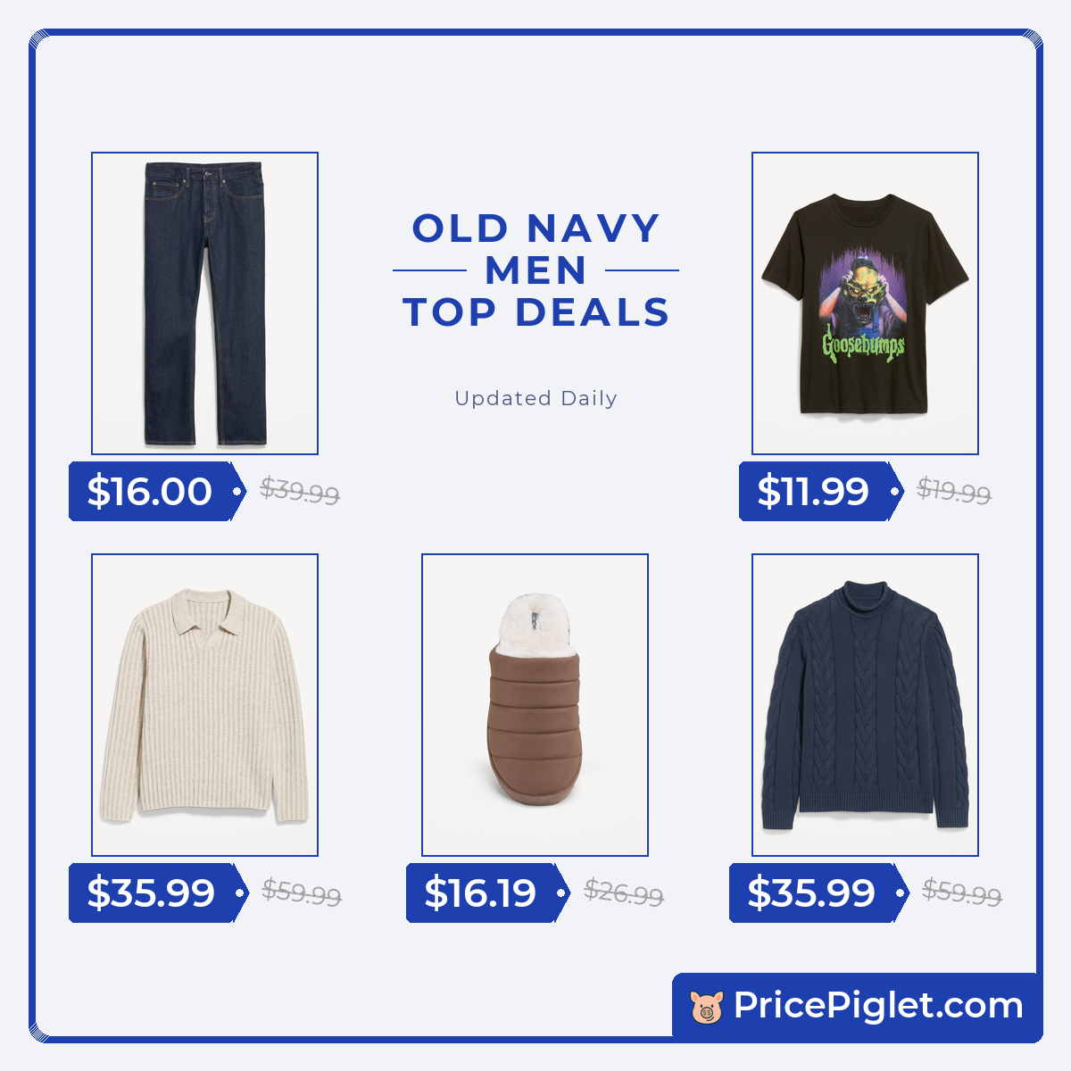 A Few Men's Picks at Old Navy Today