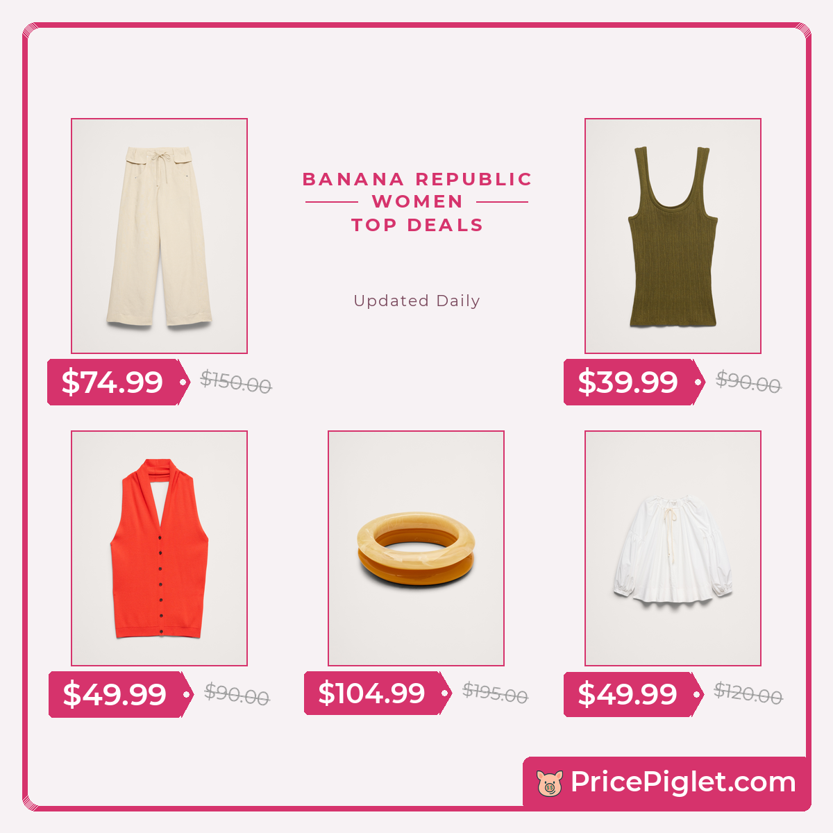 A Few Women's Picks at Banana Republic Today