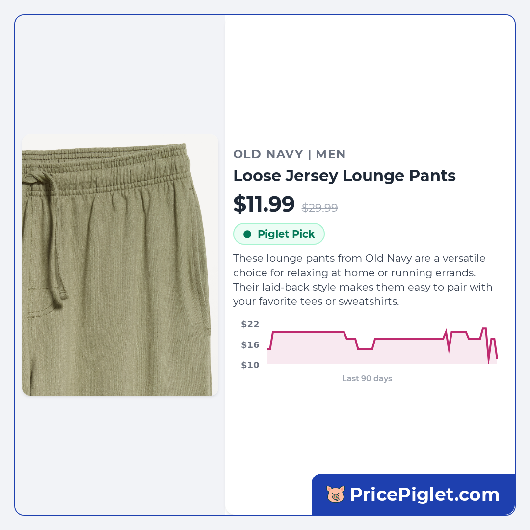 Loose Jersey Lounge Pants