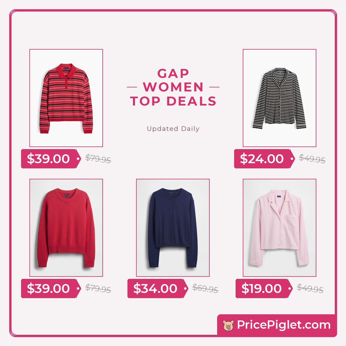 Women's Deals at Gap Today