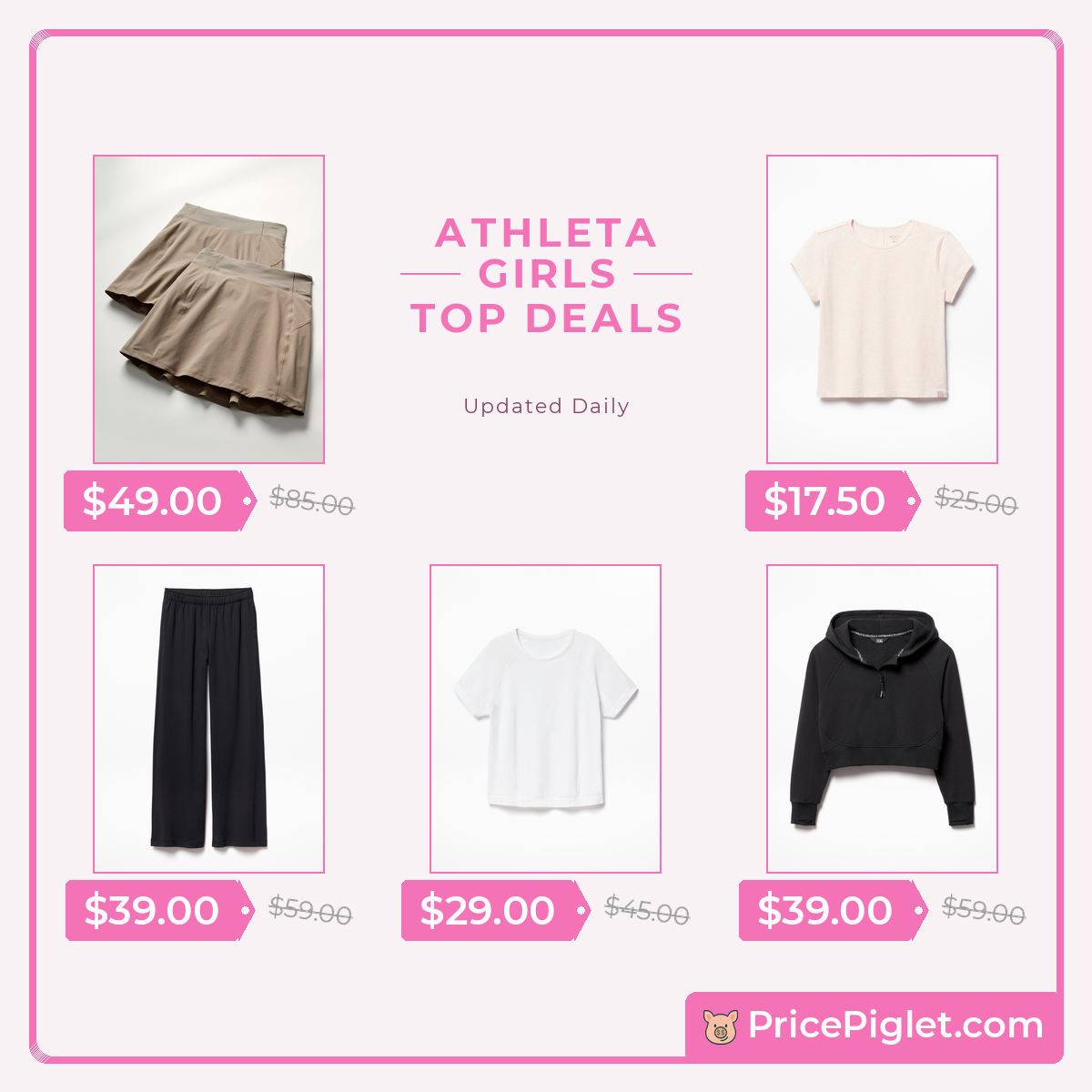 A Few Girls' Picks at Athleta Today