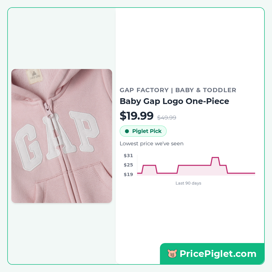 Baby Gap Logo One-Piece