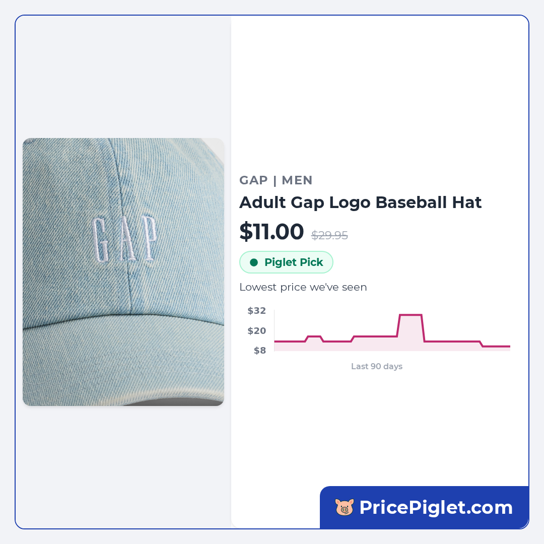 Adult Gap Logo Baseball Hat