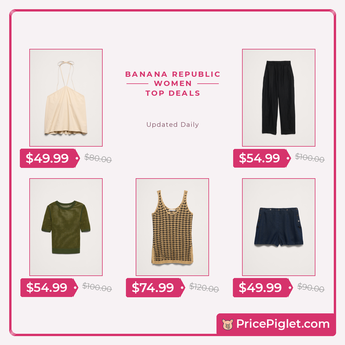 A Few Women's Picks at Banana Republic Today