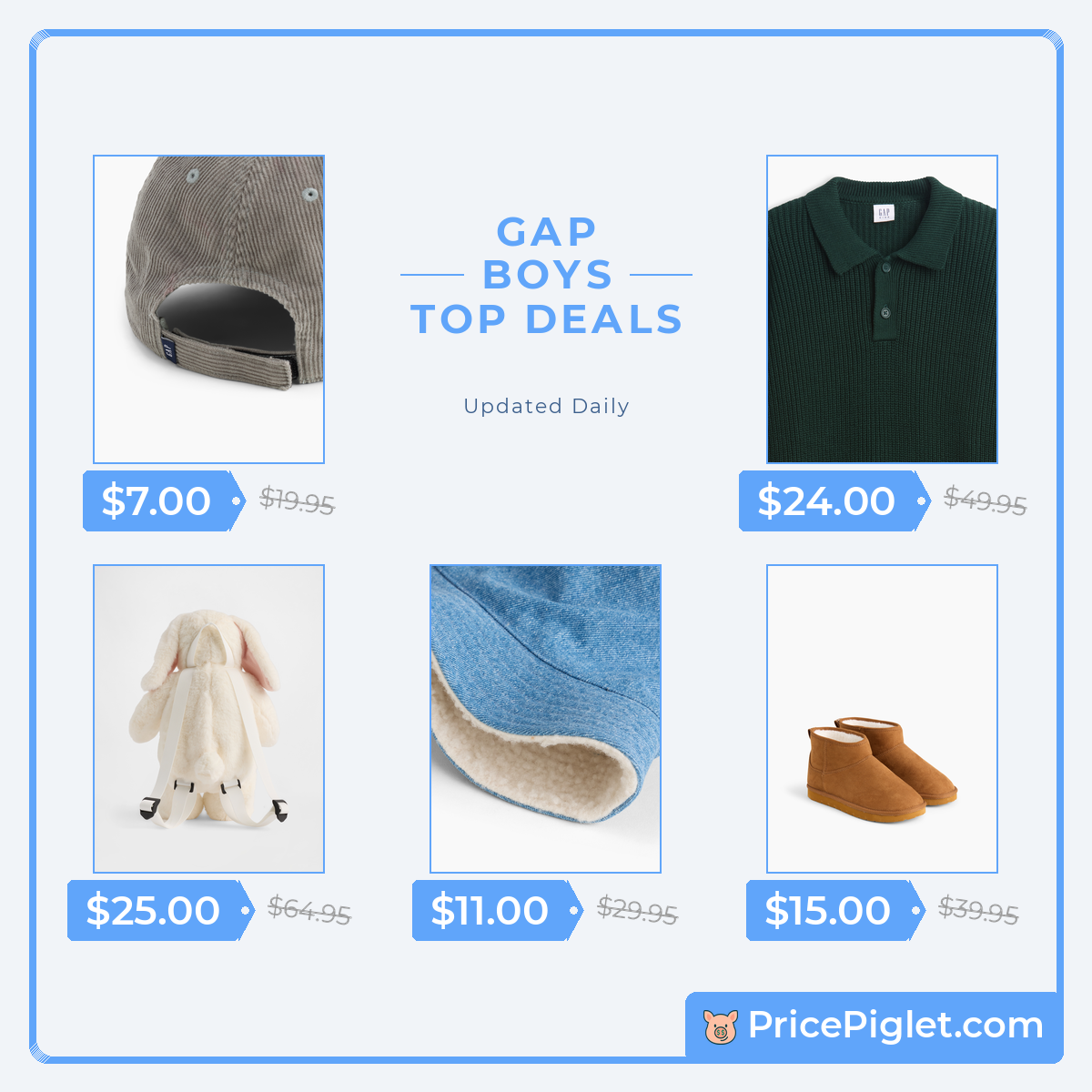 A Few Boys' Picks at Gap Today