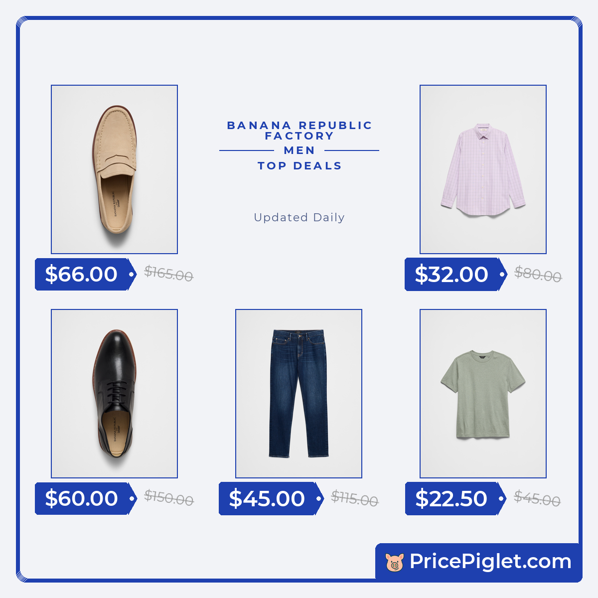 Banana Republic Factory Men's Picks from the Sale Today