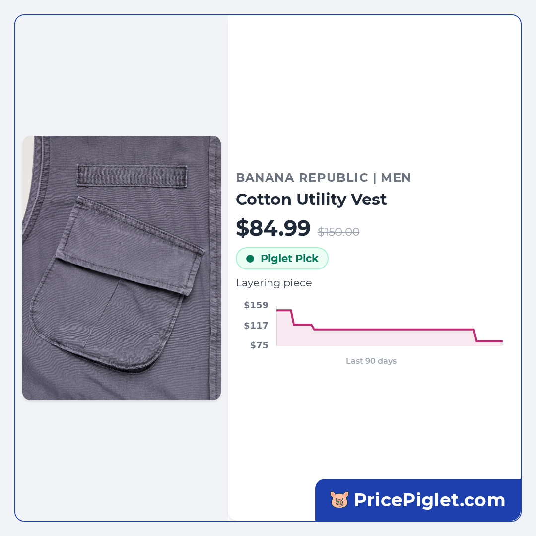 Cotton Utility Vest
