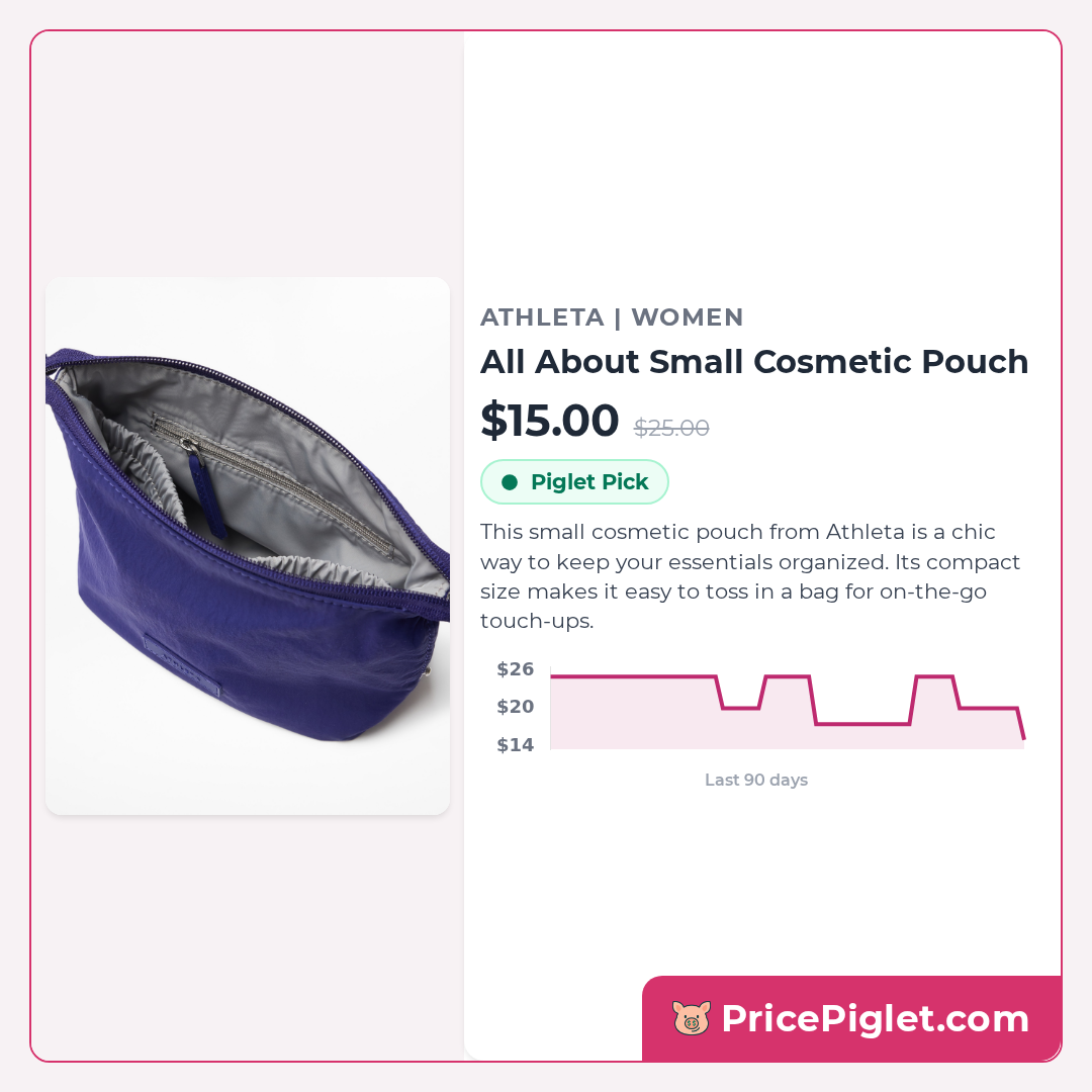 All About Small Cosmetic Pouch