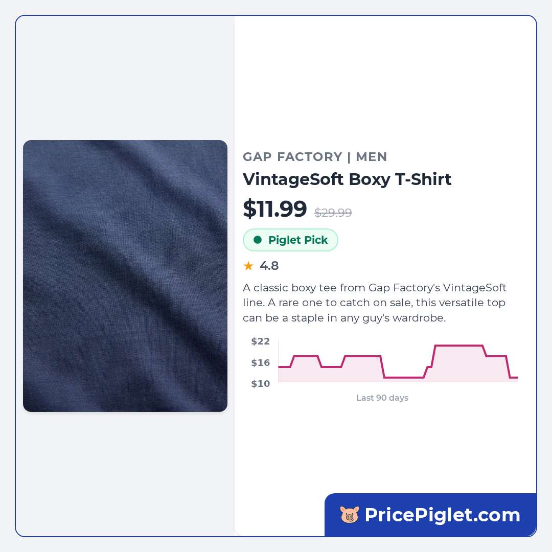 VintageSoft Boxy T-Shirt