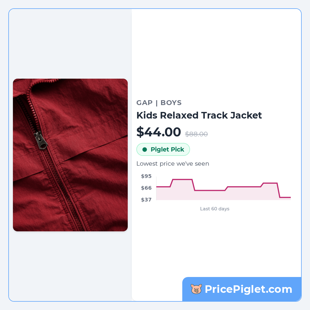 Kids Relaxed Track Jacket