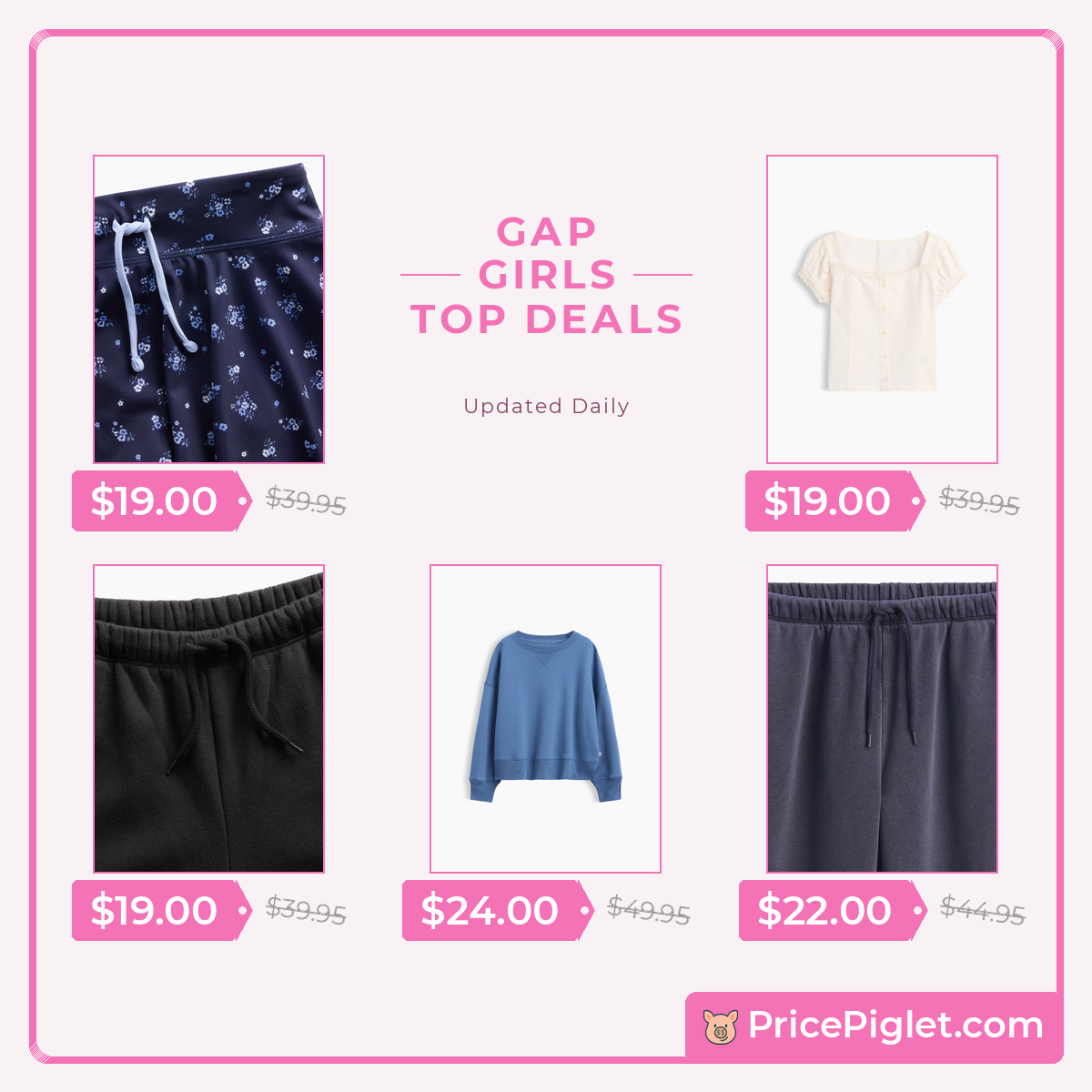 A Look at Girls' Picks at Gap Today