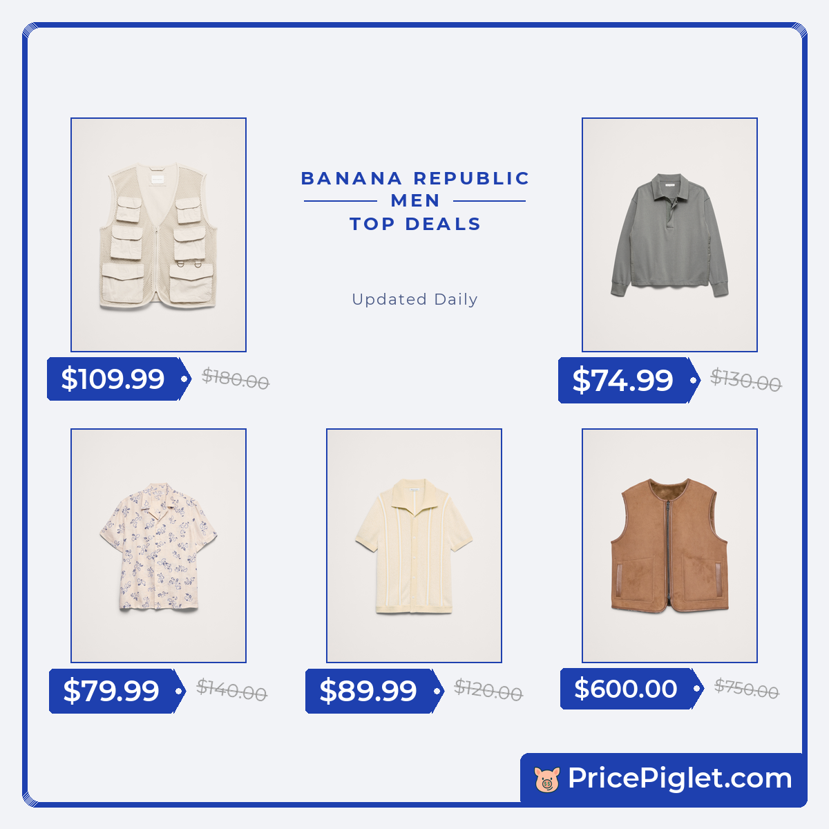 Banana Republic Men's Sale Has a Few Good Finds Today
