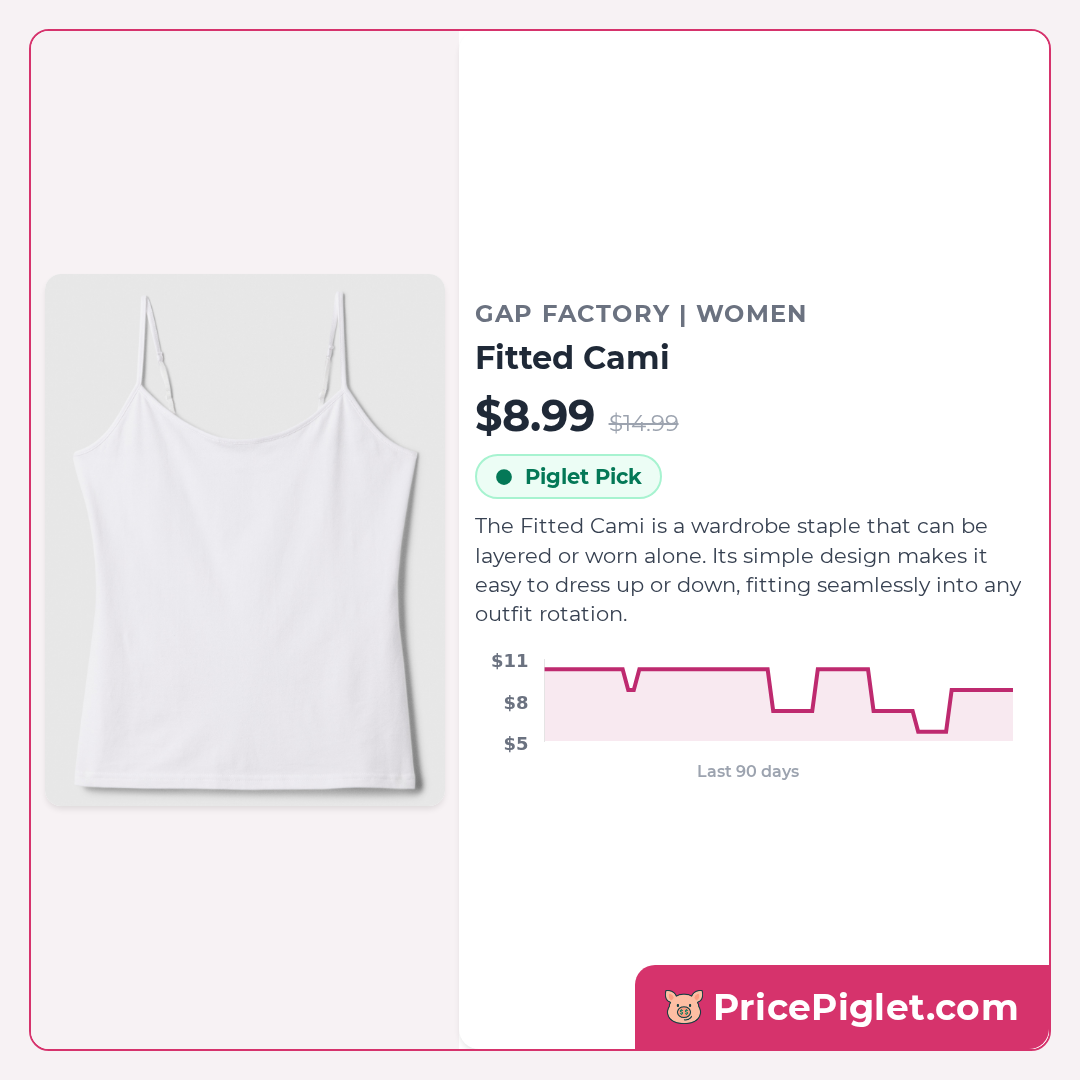 Fitted Cami