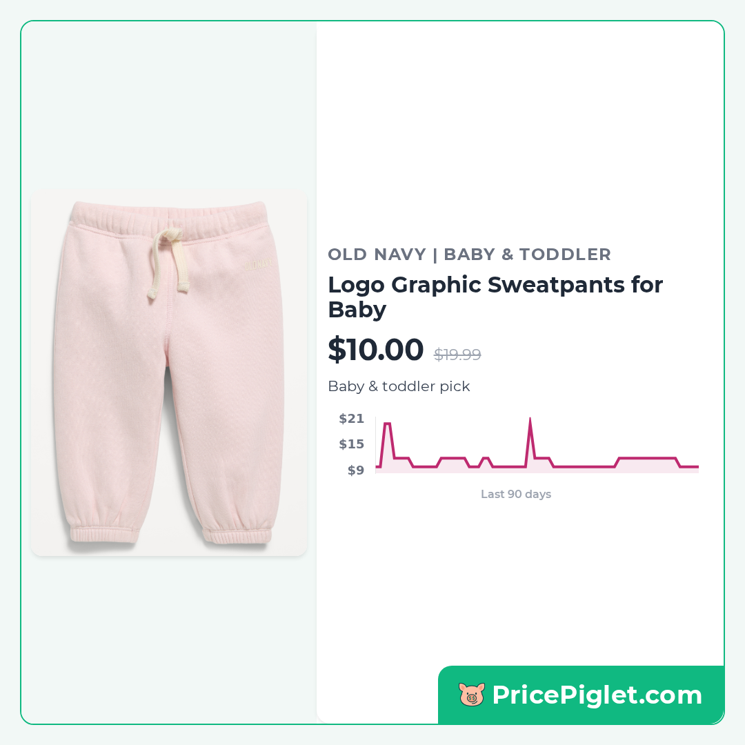 Logo Graphic Sweatpants for Baby